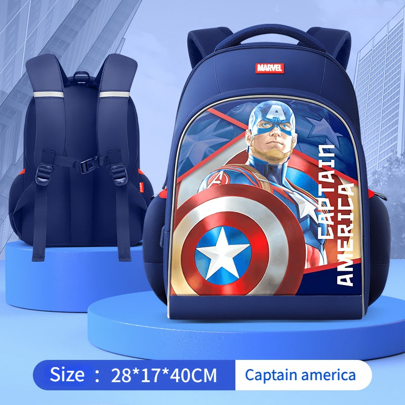 Disney Marvel Captain america skoletaske/børnerygsæk(40cm x 28cm x 17cm)