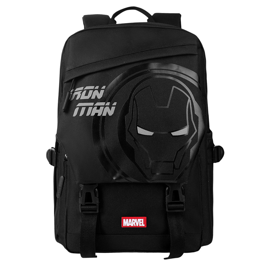 Iron-Man skoletaske børnerygsæk med stor kapacitet 28L