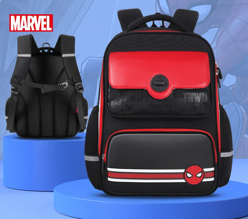 Spider-man rygsæk skoletaske til drenge (40cm x 29cm x 17cm)