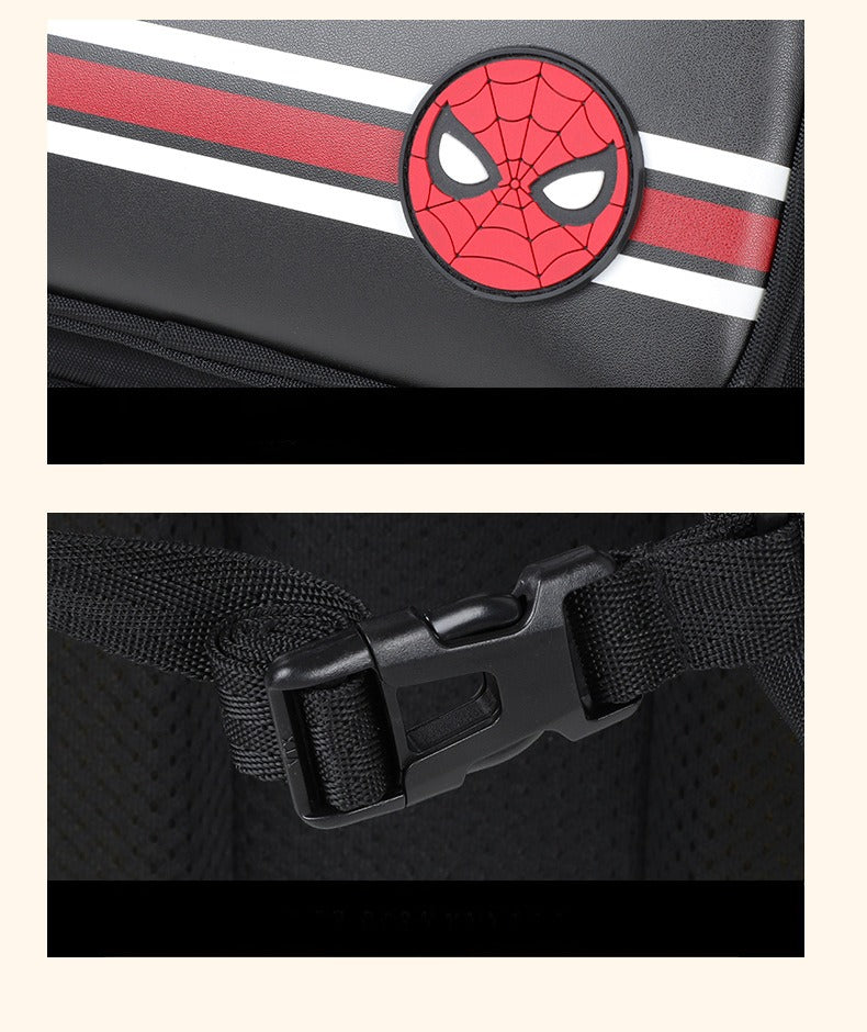 Spider-man rygsæk skoletaske til drenge (40cm x 29cm x 17cm)
